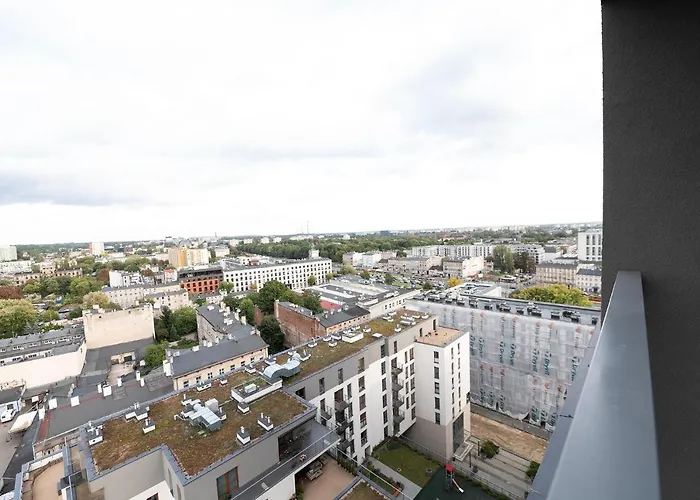 The Highest Penthouse In Lodz On B&B-Freeparking